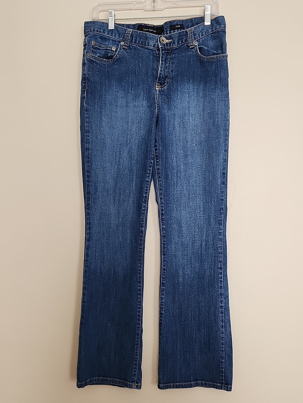 Calvin Klein Classic Women's Dark Blue Flare Jeans